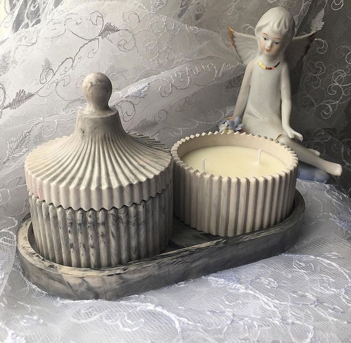 Декор для дома, гипсовые изделия, свечи