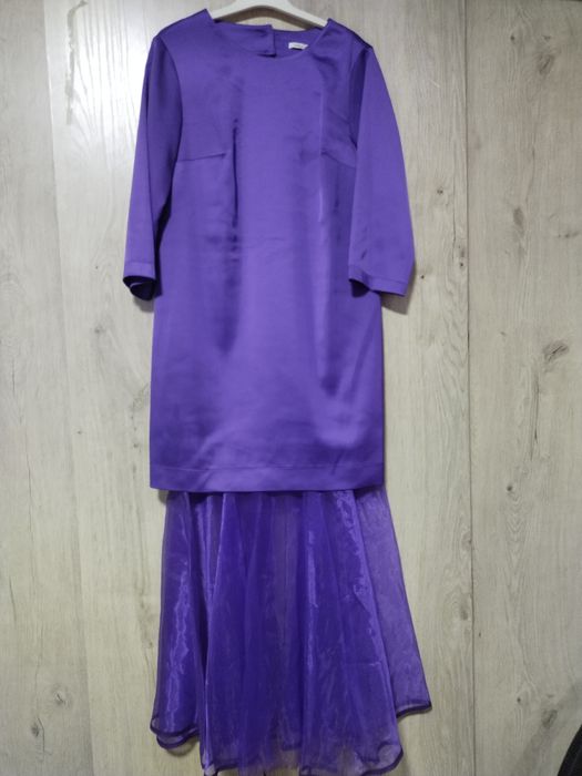 Турецкая Платья фиолетового цвета