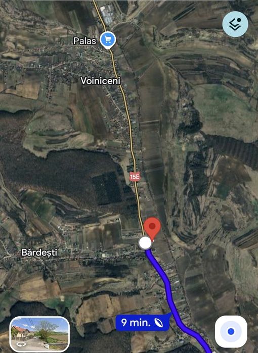 Vand teren intravilan drept calea Voinicenilor 6800mp