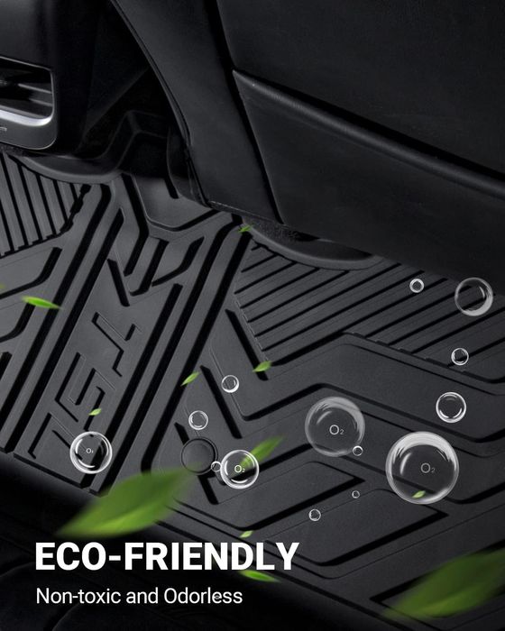 Tesla model Y 3D трислойни всезонни стелки за салона от 3 части