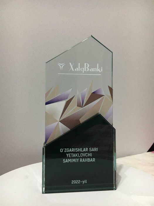 кристалл награда кубок статуэтка сувенир подарок