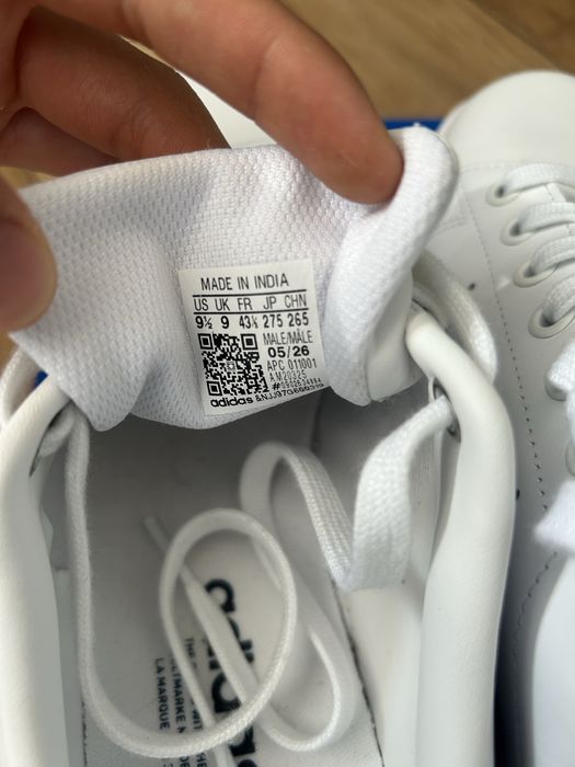 Кеды Adidas Stan Smith Белый/Синий