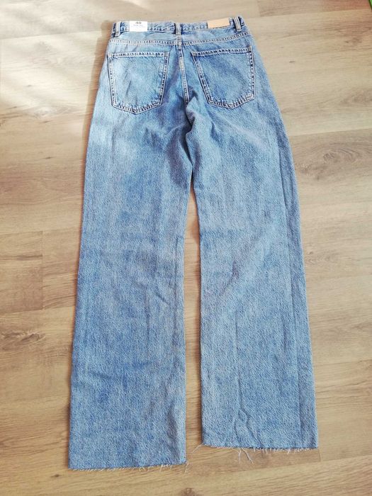 Дънки Mango висока талия