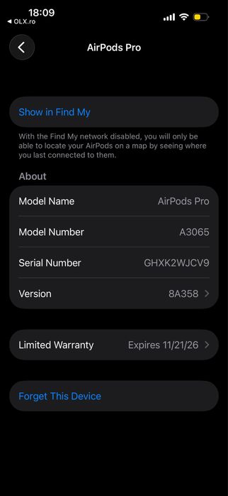 Airpods Pro 3 (Factura)