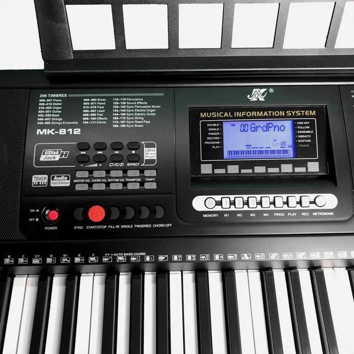Orga electronica profesionala MK-812 61 clape sensitive Touch Control