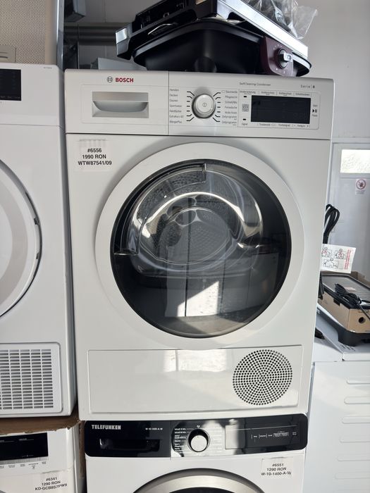 Uscător de rufe cu pompa de căldură Bosch WTW87541/09