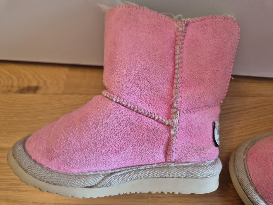 Ghete cizme UGG Australia piele lana 12 cm