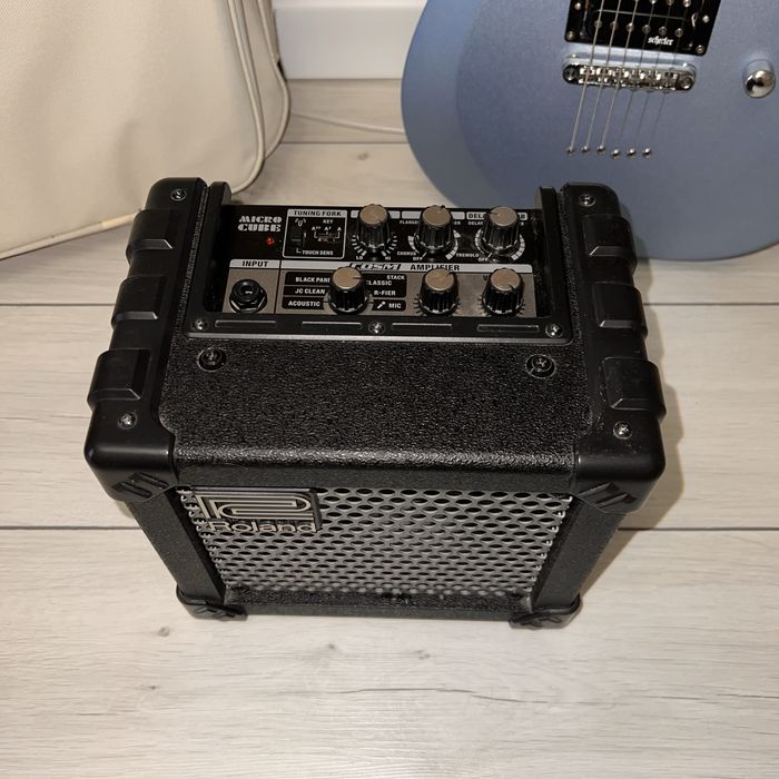 Электрогитара Schecter C-6 Deluxe + Roland Micro Cube