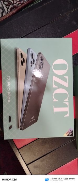 Planshet 17 pro max ozct