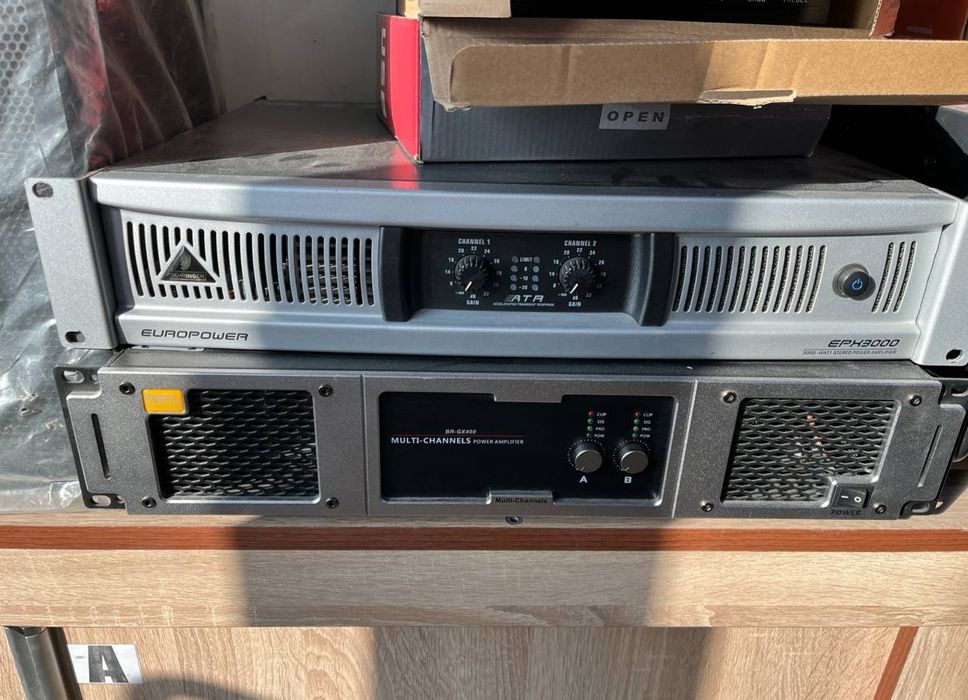 Усилители Mecci Parve Alto Yamaha новые и б/у.