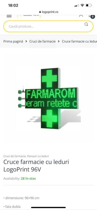 Cruci de farmacie LogoPrint