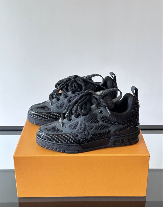 Louis vuitton skate crystal premium full box