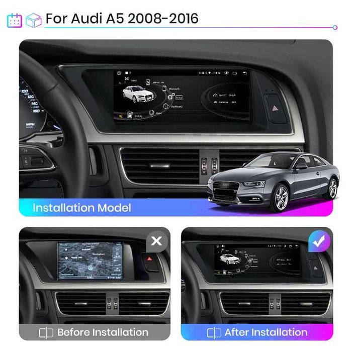 Navigatie Android Dedicata Audi A4 B8/A5 (2013-2016) 4GB RAM