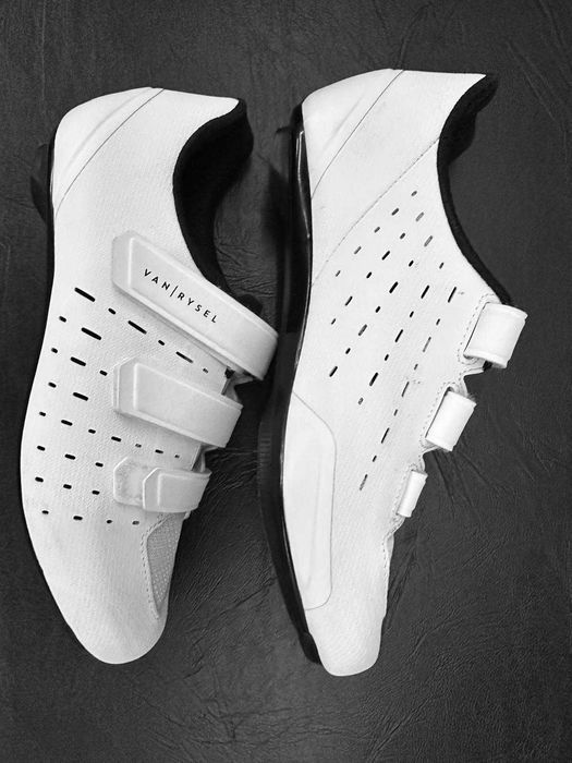 Pantofi mtb / sosea VAN RYSEL ROAD 100 ALB