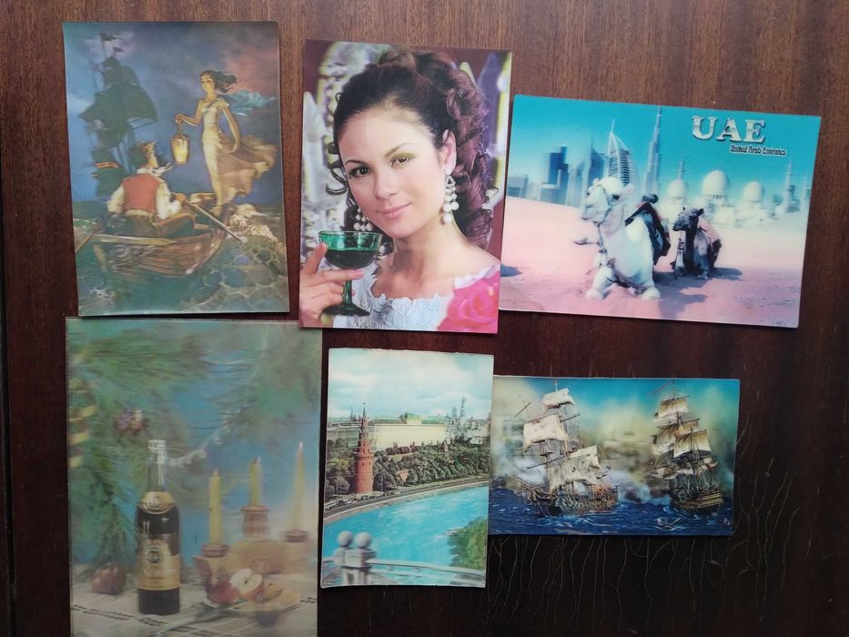 Стари стерео картички, стари фотографии - млади жени и курсанти