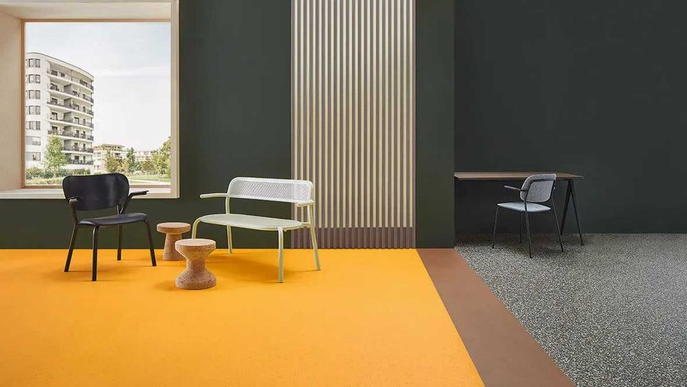 Гомогенный линолеум для медицинских учреждений