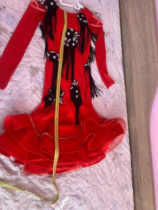 рокля за спортни танци-латина