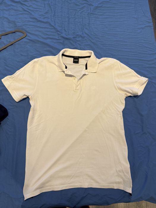 Tricou Polo Alb - Hugo Boss -