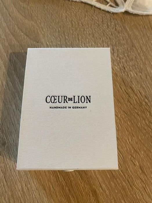 Комплект колие и обици с камъни Coeur de Lion