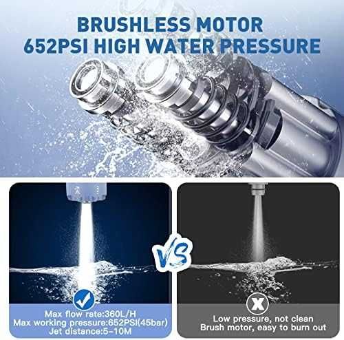 Безжична миячка под налягане CQWLKEJ почистване поливане на автомобил