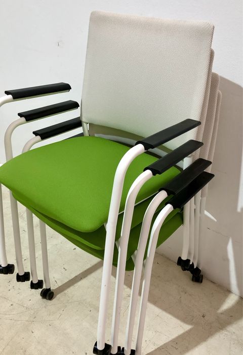 34 Buc. Scaun NowyStyl; Scaun cu Mânere și Roți Vizitator Ședințe
