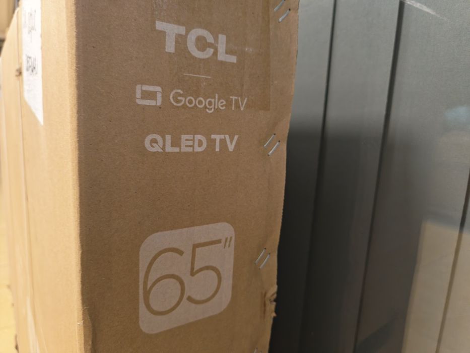 65" TCL 65P7K Qled GOOGLE TV YETTEL гаранция до 2028 година