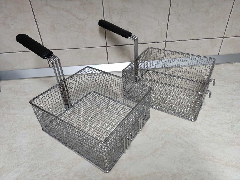 Doua cosuri pentru friteuza profesionala 255mm/230mm/110mm