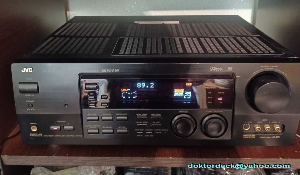receiver JVC RX-884RBX cu tel. originala