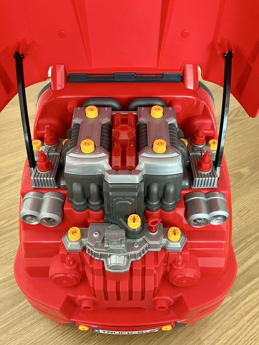 Atelier copii Homcom, Camion cu motor, 3-5 ani