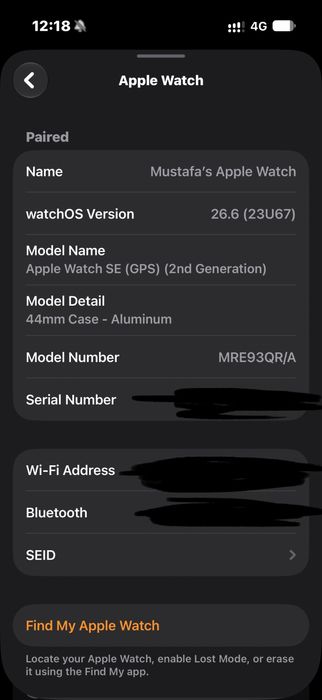 Apple watch se2 44mm