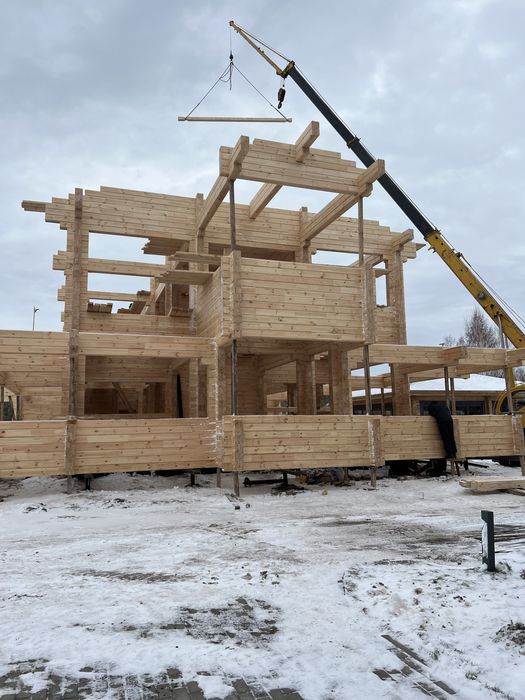 Строим дома,бани из сруба,клееного бруса