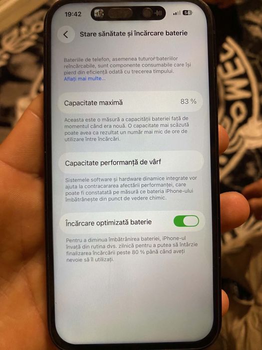 Vand iphone 14 pro,,256gb black