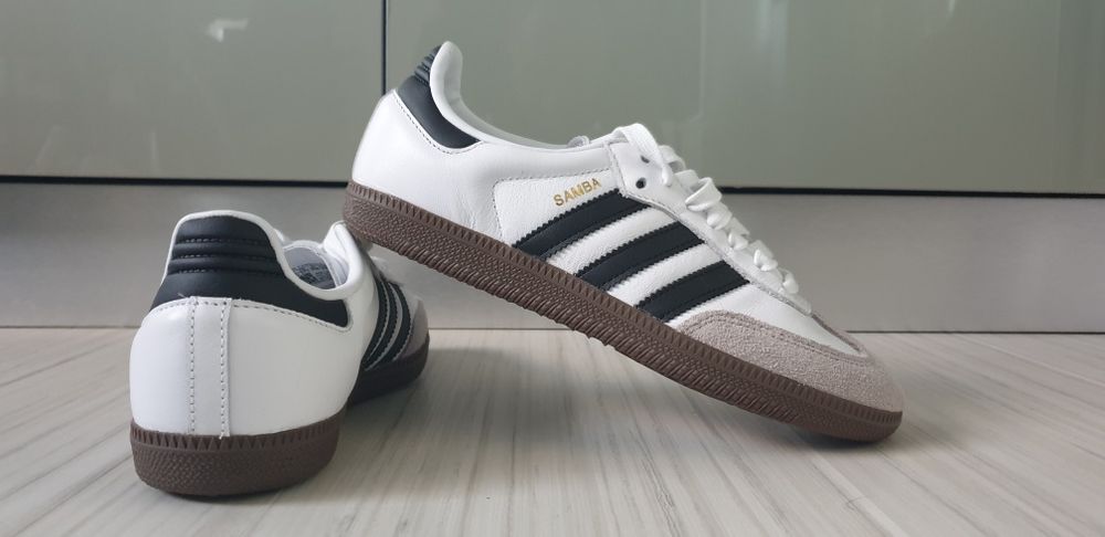 Adidas Samba Leather  Unisex 37 1/2/ 23см НОВО ОРИГИНАЛ Унисекс Кецове