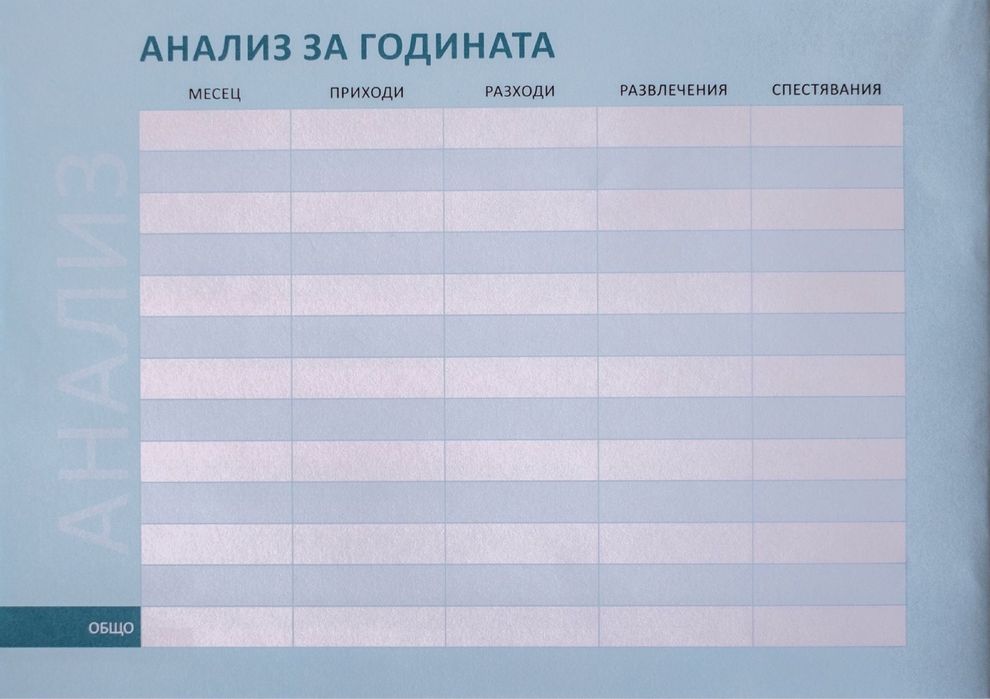 Финансов Планер- Дневник Семеен  Бюджет. ПРОМОЦИЯ***