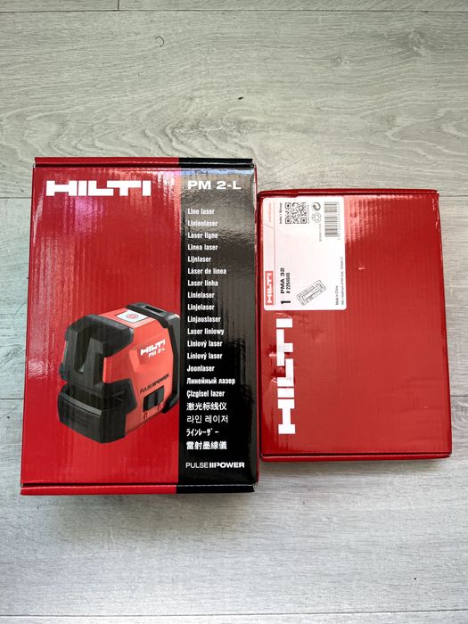 laser cumpana Hilti PM-2LG si PM-2L noi