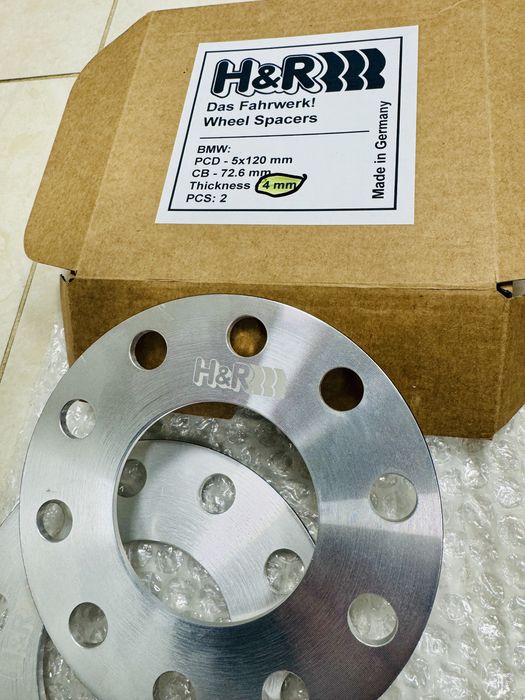 Дистанционни фланци H&R за BMW 5х120 мм.