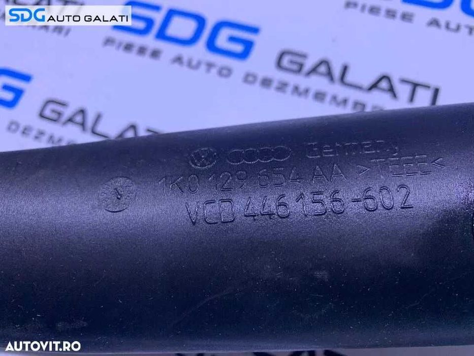 Conducta Admisie Presiune Turbosuflanta Volkswagen Golf 5 1.9TDI BKC BRU BXE BXF 2004 - 2008 Cod 1K0129654AA  [S0156]