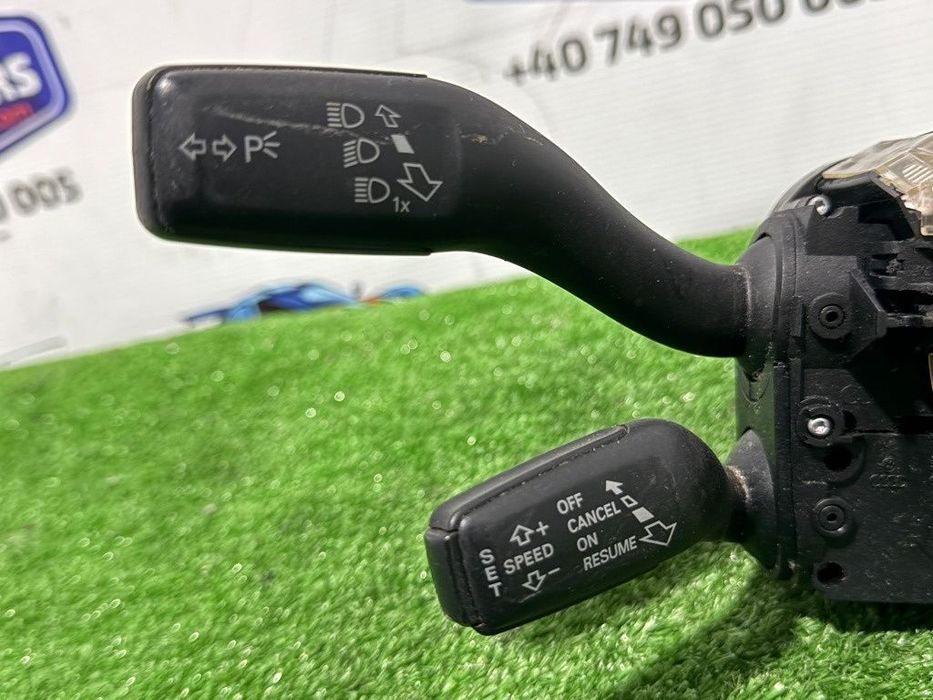 Ansamblu manete comenzi volan + spira 2009 audi a6 e se sedan 2.0 diesel cod oem 4f0953549d