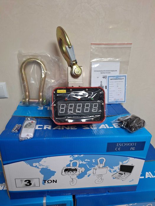 Кранови везни от 1 до 10 тона