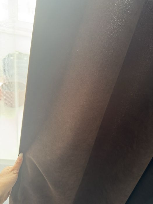 Шторы блэкаут цвета венге