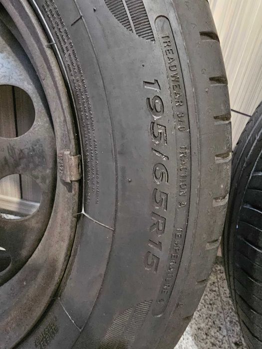 Стоманени джанти с гуми 15 цола 5х120 за BMW