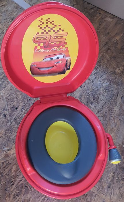 Oliță 1+ ani, Disney"Cars", Stare Perfectă!+cadou alt reductor wc!