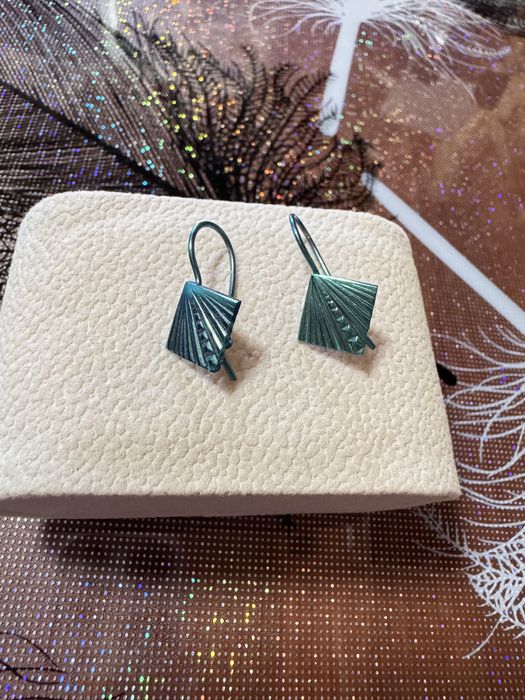 Серьги из мед сплава