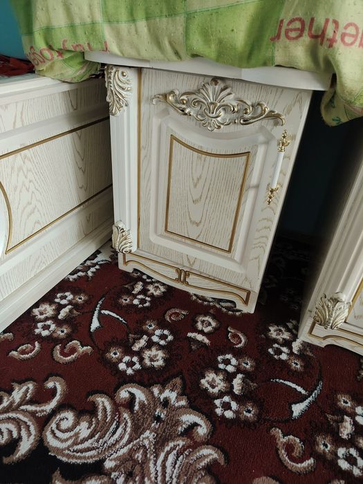 мебельный горнитур комплект шкаф  теремок 2 тумбочки  2 спальный диван