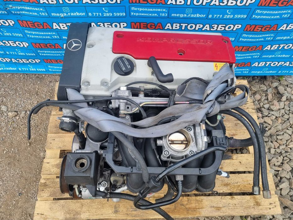 Двигатель 111 на Мерседес / Mercedes 1.8-2.3