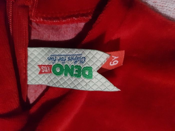 Детска коледна рокля