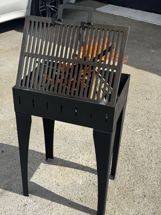 Gratar de gradina, terasa, curte 550x400x800 8mm
