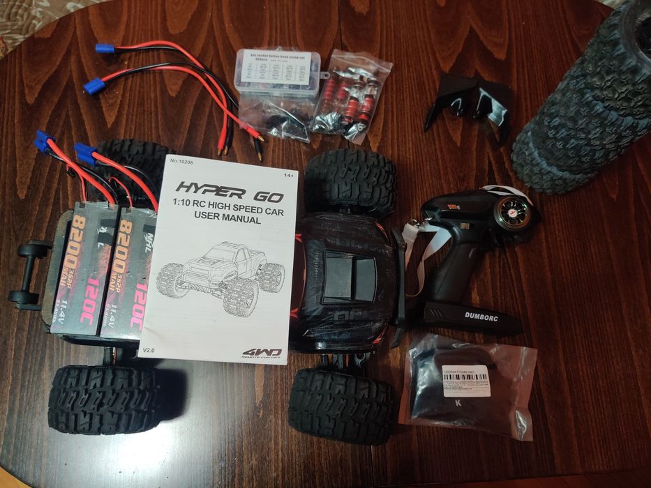 MJX 10208 RC количка с дистанционно