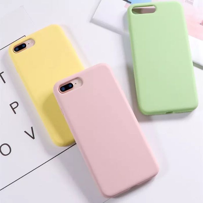 Husa antisoc cu microfibra pt. iPhone SE 2020 / 7 / 8