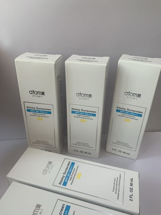 Атоми солнцезащитный тон  spf50+